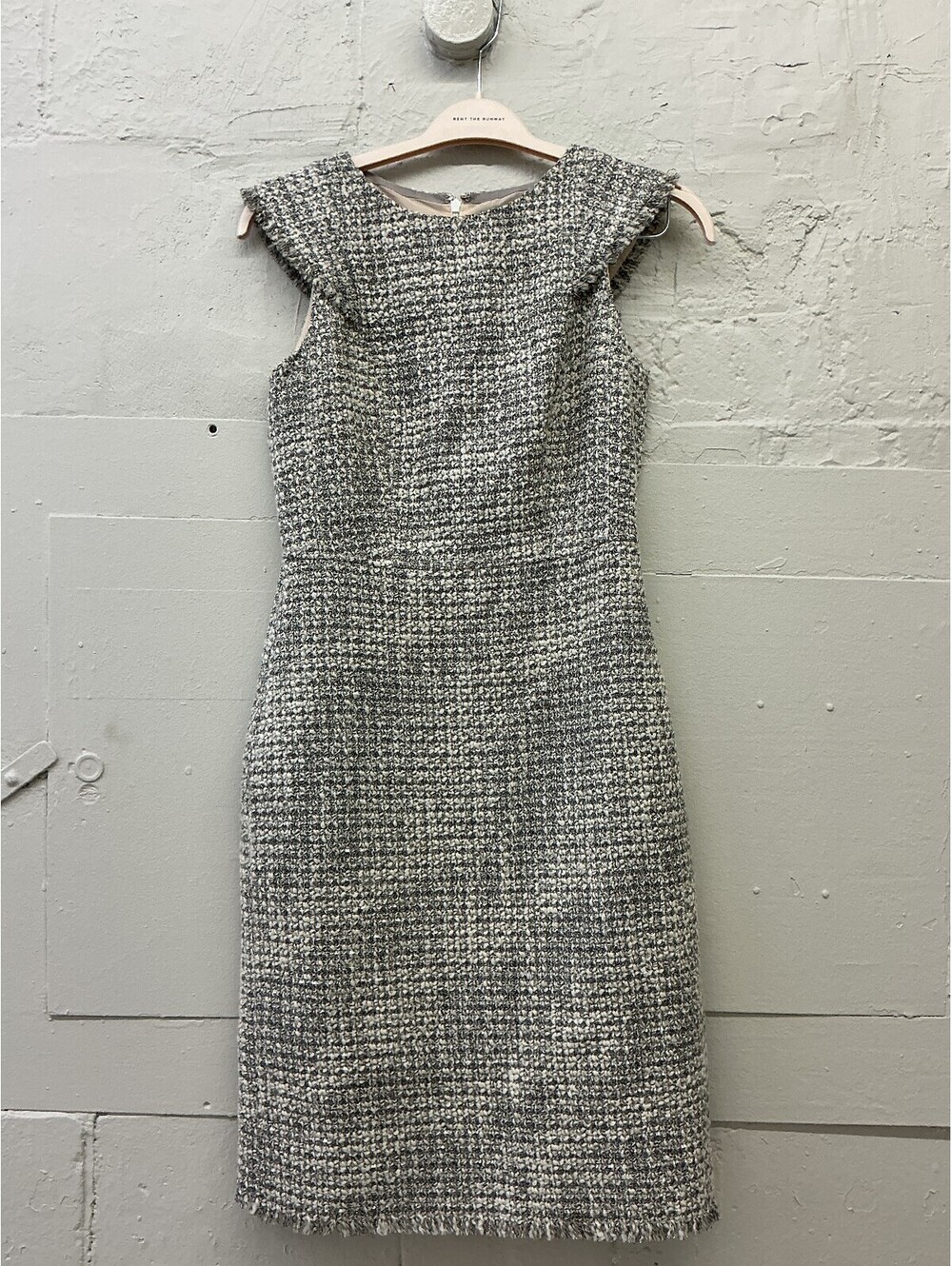 J.Crew classic cap sleeve Tweed Sheath Dress Size 4T
